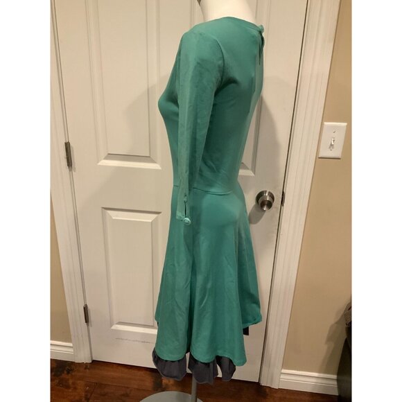 Matilda Jane W/ Joanna Gaines Green Flare A-Line Dress, Size XS - NWT! - Picture 4 of 10